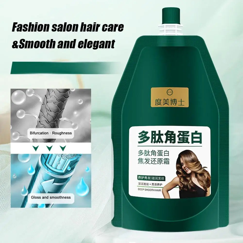 Polypeptide Peptide Keratin Burnt Hair Restoration Restoring Cream And A The Protein Long-lasting Hair Fragrance Hair Care