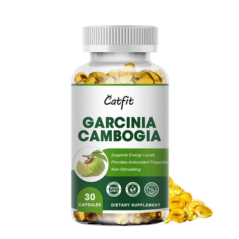Garcinia Cambogia Capsules for Weight Loss Decrease 700mg Fat Burner for Men&Women Detox Skin Beauty Health Fast Slimming