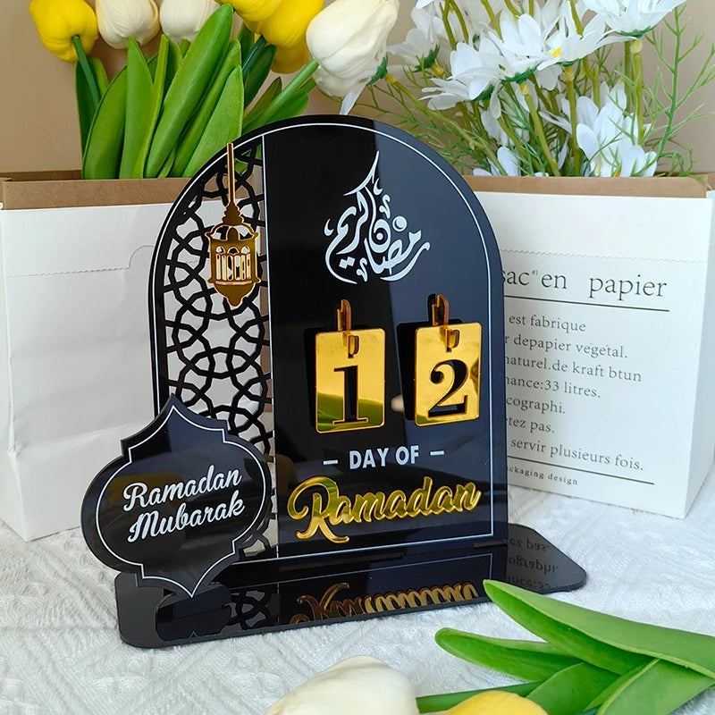 Eid Advent Calendars Ramadan Countdown Calendar 2025 Muslim Islamic Festive Decor Eid al-Fitr Decorations Eid Mubarak Gifts