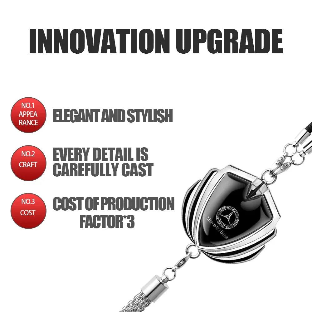 New Car Rearview Mirror Pendant Auto Interior Hanging Ornament Accessories For Mercedes Benz AMG CLK CLA A180 W108 W201 W212 W21