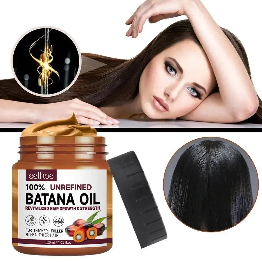 2X 120ml Batana Oil Hair Conditioner Oil Hair Treatment Hair Mask Moisturize And Repair Hair Root for hair Healthier Thicker