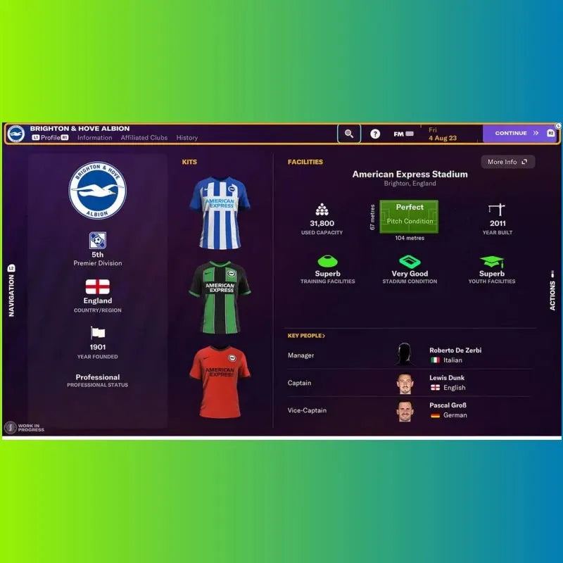 Sony Playstation 5 PS5 Game CD New Football Manager Console 2024 100% Official Original Physical Game Card Football Manager 2024