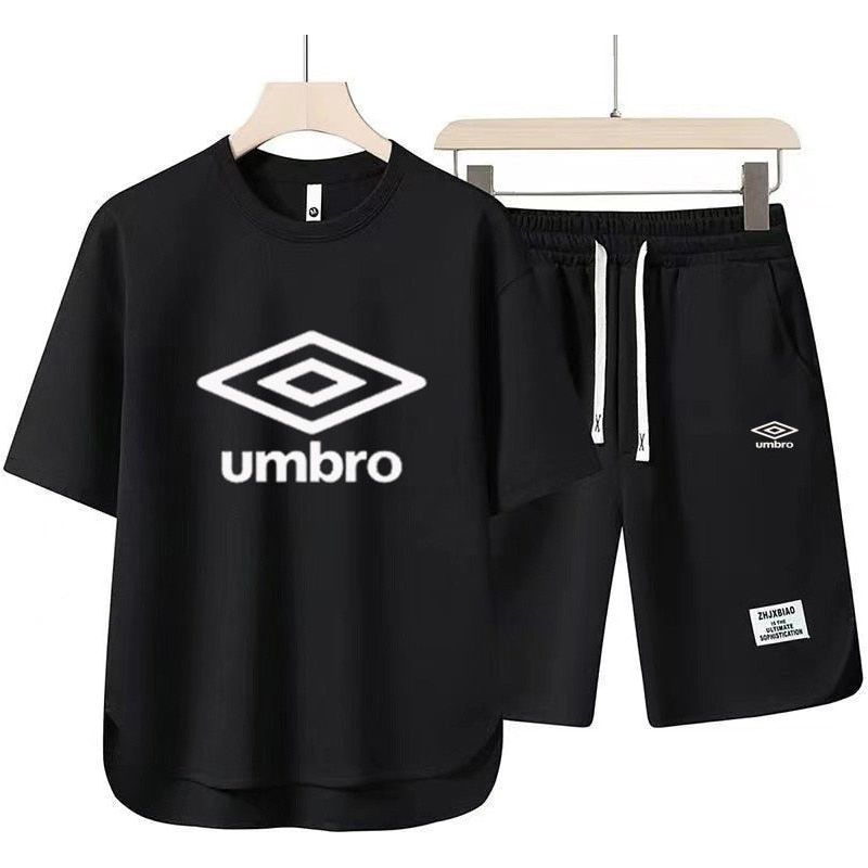 Sportswear cotton casual T-shirt and shorts set fashionable two-piece set