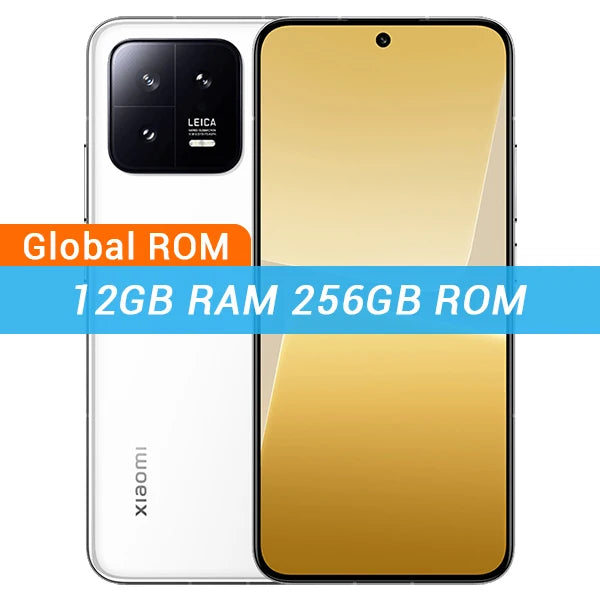 Global ROM Xiaomi Mi 13 Snapdragon 8 Gen 2 120HZ OLED Screen 50MP Leica Camera 67W HyperCharger 4500mAh IP68 MIUI 14