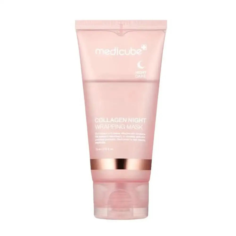 Collagen Overnight Wrapping Peel-Off Facial Mask 75ml Korean Night Mask For Deep Hydration Skin Care Repair