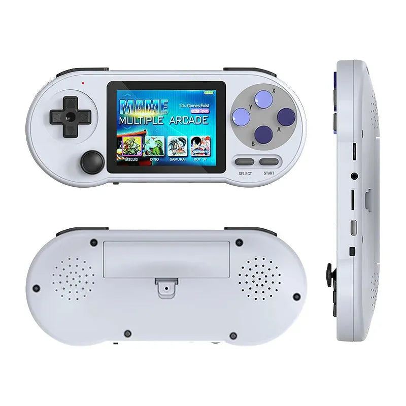 SF2000 3 inch IPS Handheld Game Console Player Mini Portable Game Console Built-in 6000 Games Retro Games Support AV Output