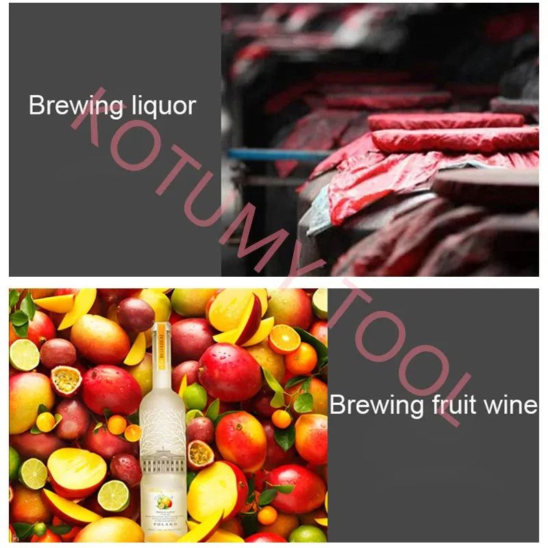10L Water Alcohol Distiller Stainless Steel DIY Moonshine Equipment for Whisky Wine Still Home Brewing Kit