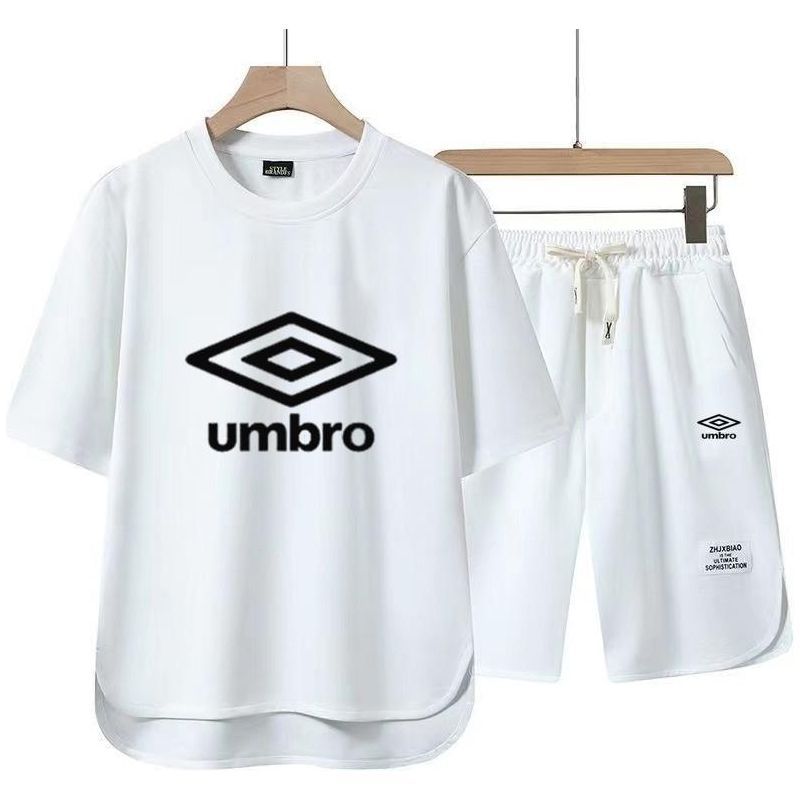 Sportswear cotton casual T-shirt and shorts set fashionable two-piece set