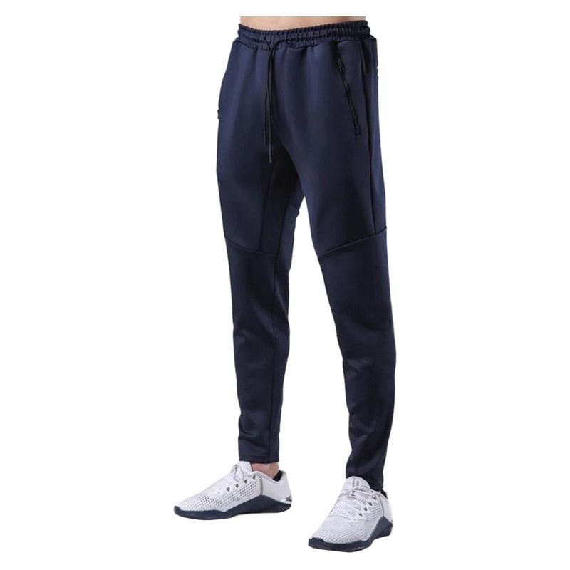 Men s High Split Joggers with Striped Side Zipper and Snap Closure Wide Leg Trousers for Track and Casual Wear - Jointcorp