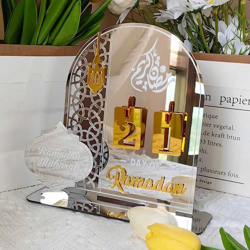 Eid Advent Calendars Ramadan Countdown Calendar 2025 Muslim Islamic Festive Decor Eid al-Fitr Decorations Eid Mubarak Gifts