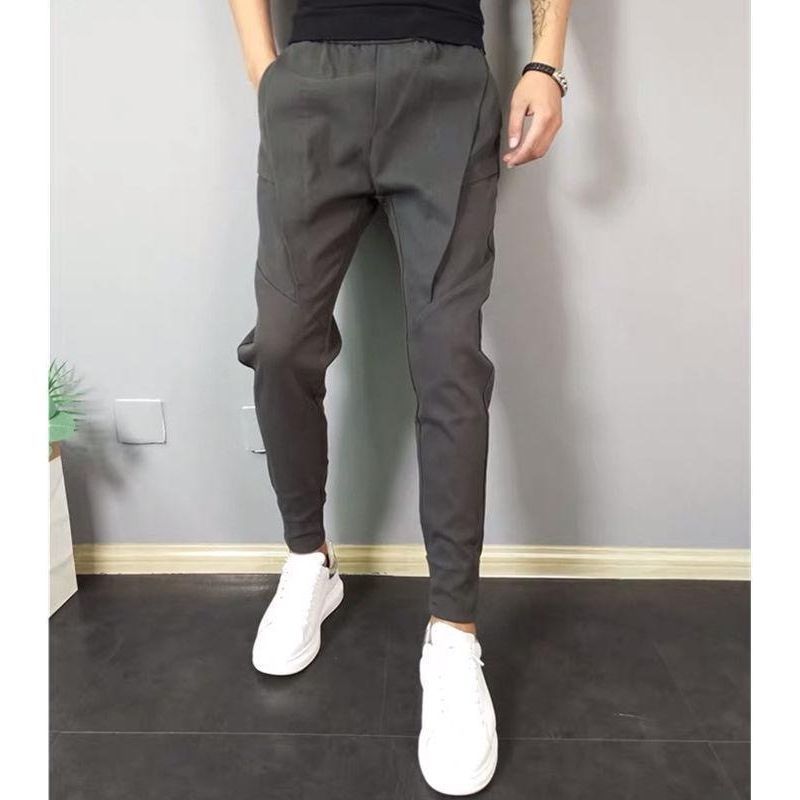Joggers Men High Quality Spring Autumn Pants Men Slim Fit Drawstring Mens Casual Pants - Jointcorp