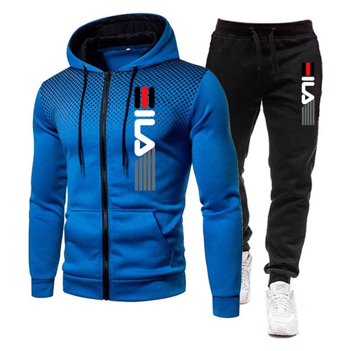 Men Hoodie Fitness Gym Clothing Men Running Set Sportswear Jogger Men'S - Jointcorp