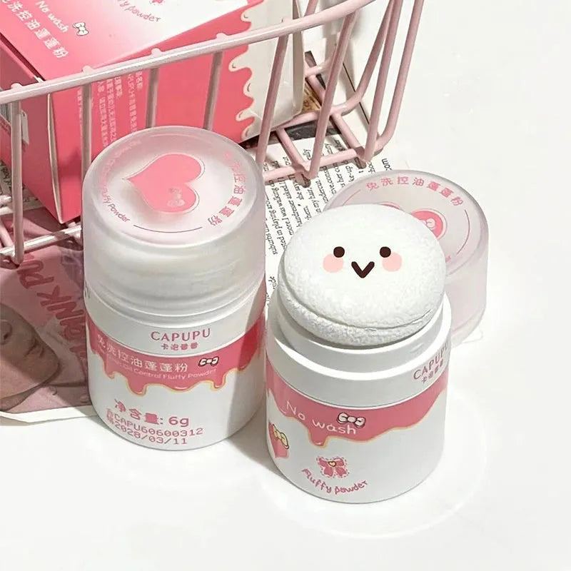 Korean Lightweight Oil Control No Sebum Loose Face Translucent Powder with 80% Mineral | Long Lasting for Setting