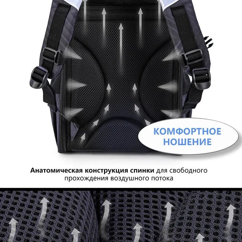 Orthopedic Backpack For Boys Cartoon 3D Primary School Students Bookbags Kids Satchels Children Backpack 8 Years mochilas