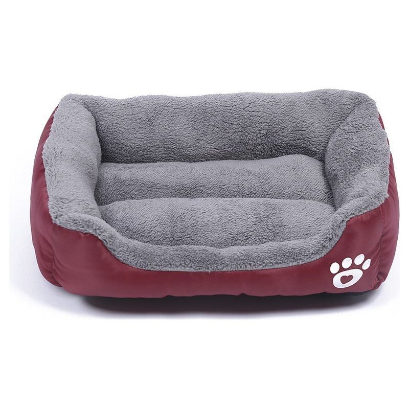 Large Pet Cat Dog Bed Square Plush Kennel Summer Washable Cat Mat Waterproof Mattress Pet Cushion Medium Large Dogs Pet Supplies - Jointcorp