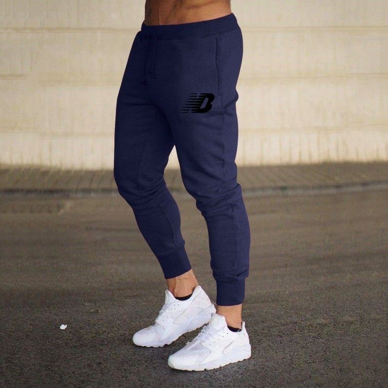 Thin jogging pants Men's jogging pants Spring and autumn jogging pants Men's jogging pants Cotton fitness pants - Jointcorp