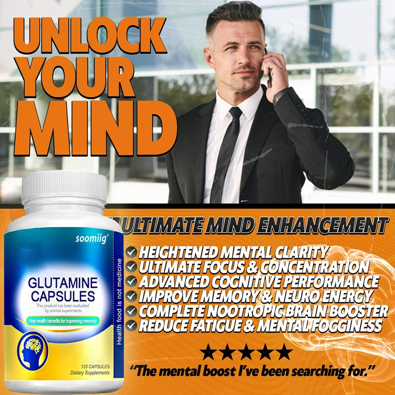 IQ Brain Booster Pills Improve Memory Boost Concentration Advanced Nootropic Neuroenergy Brain Development Capsule Supplement