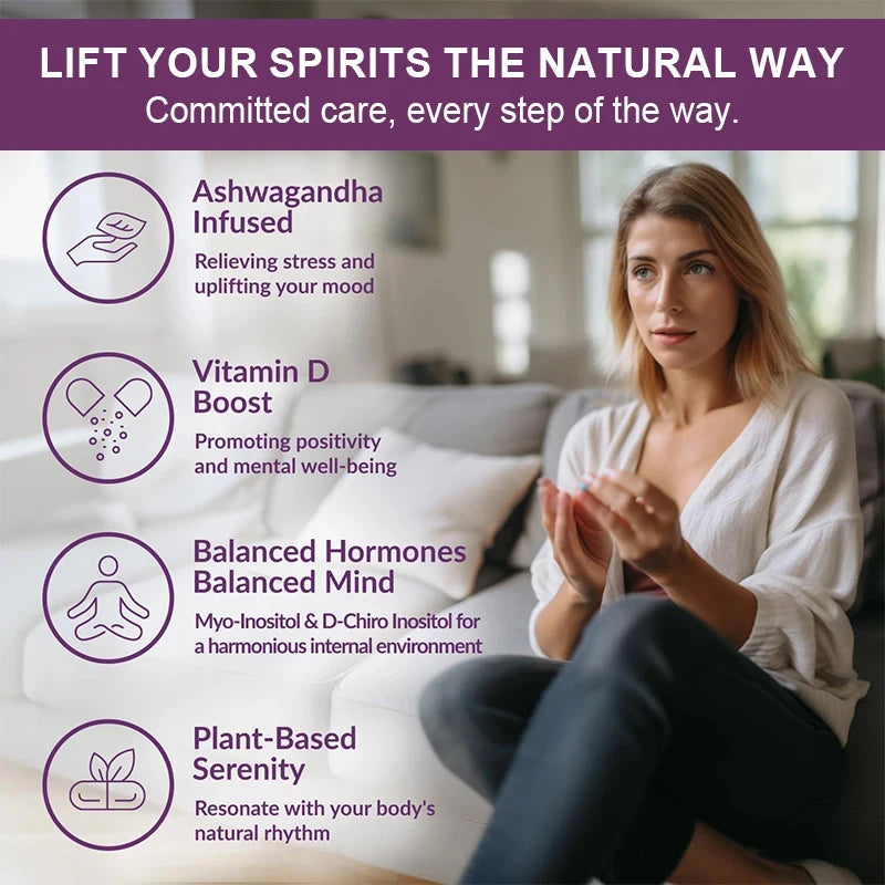 Kexinsh Myo Inositol Capsules D-Chiro Inositol Regulate Menstrual Cycle Regulate Menstrual Cycle Fertility Supplements for Women