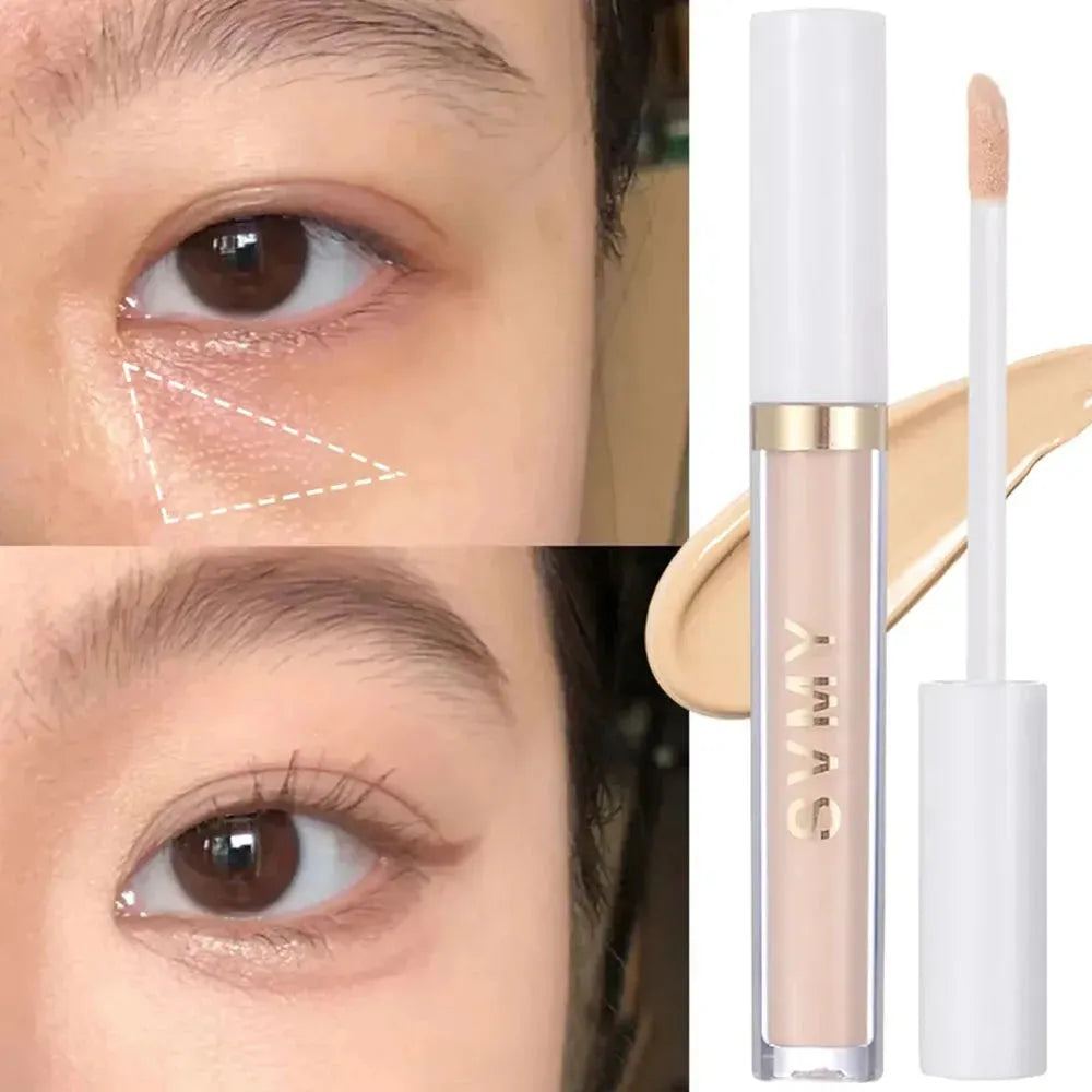 Moisturizing Liquid Concealer Cream Skin Brighten Matte Foundation Contour Bronzer Dark Circles Cover Waterproof Concealer