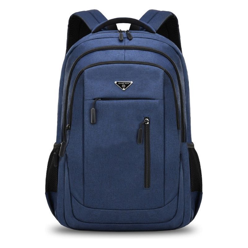 Men's Oxford Waterproof Rucksack rechargeable USB business computer bag casual backpack - Jointcorp