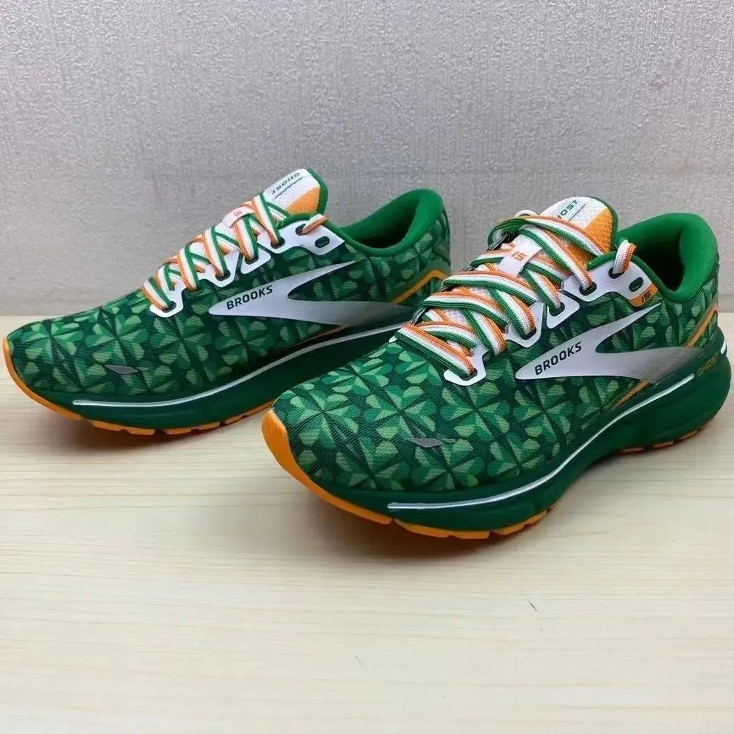 BROOKS ghst 15 men's running shoes cushioning men's sneakers Anti slip and wear-resistant elastic breathable marathon sneakers