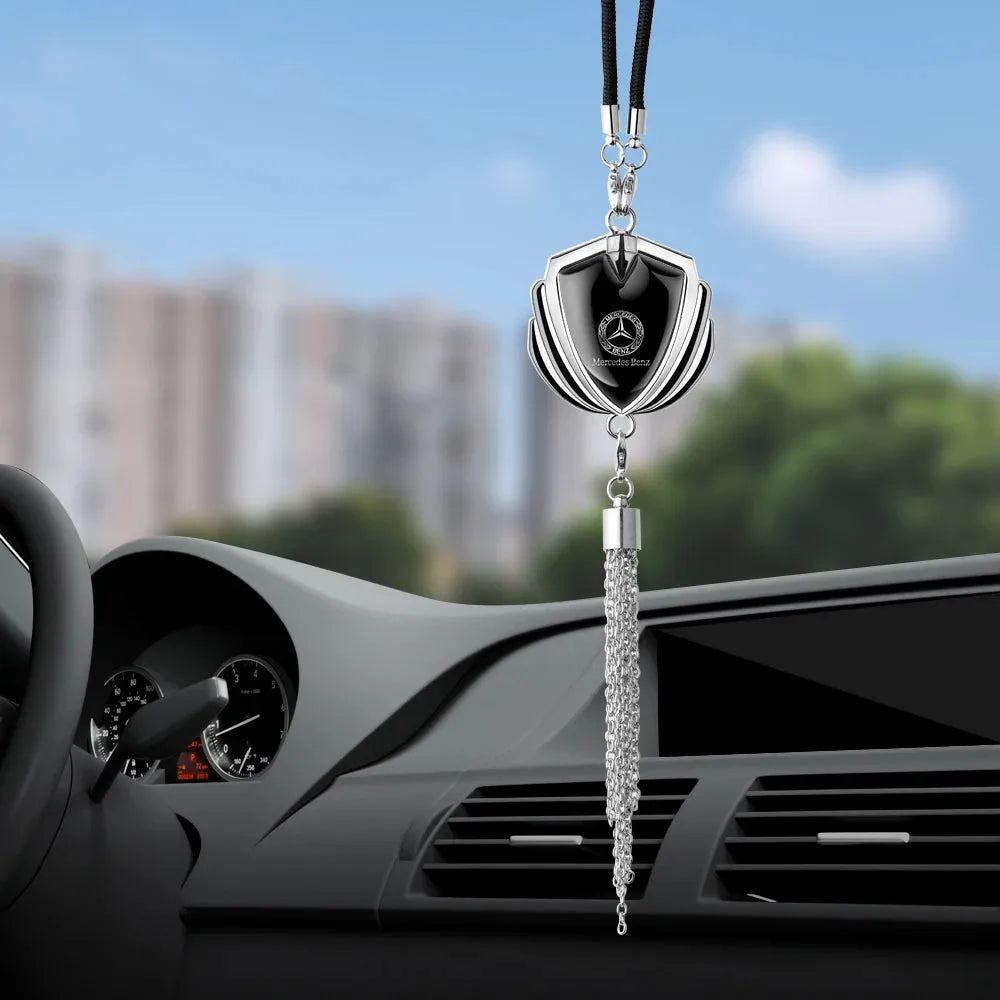 New Car Rearview Mirror Pendant Auto Interior Hanging Ornament Accessories For Mercedes Benz AMG CLK CLA A180 W108 W201 W212 W21