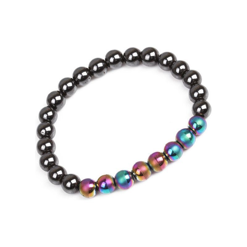 Color Magnetic Black Stone Copper Bracelet - Jointcorp