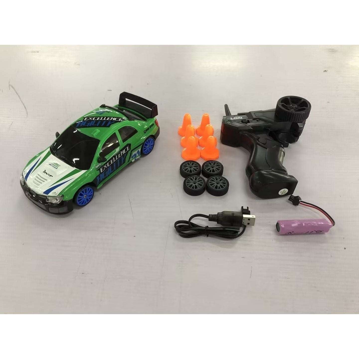 2.4G Drift Rc Car 4WD RC Drift Car Toy Remote Control GTR Model AE86 Vehicle Car RC Racing Car Toy For Children Christmas Gifts