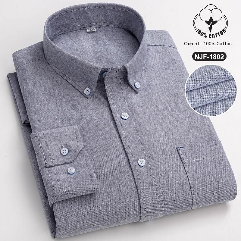 Casual Oxford Men's Full Cotton Shirt - Jointcorp