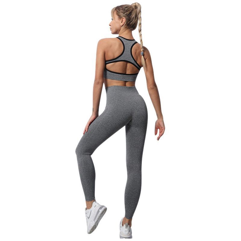 Beauty Back Sports Bra Sports Leggings Fitness Pants Yoga Suit - Jointcorp