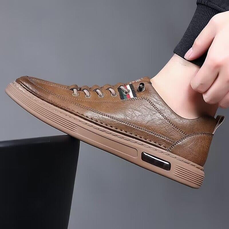 Fashionable And Versatile Sports Leather Shoes - Jointcorp