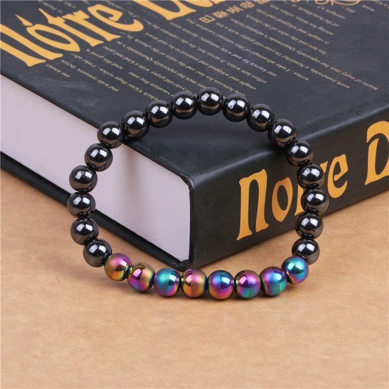 Color Magnetic Black Stone Copper Bracelet - Jointcorp