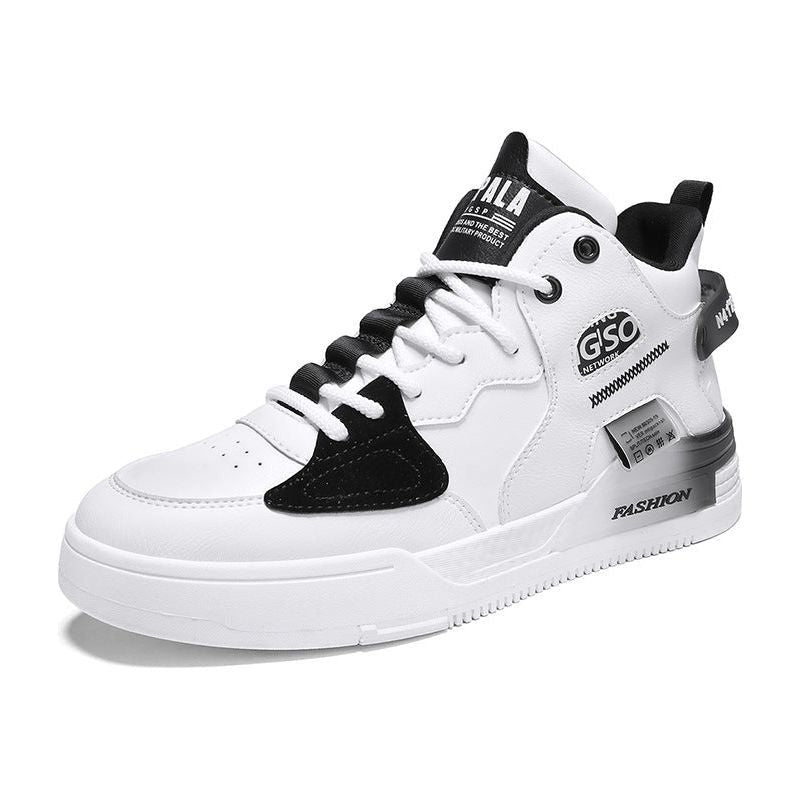Men's Canvas High-top Sports Casual Shoes - Jointcorp