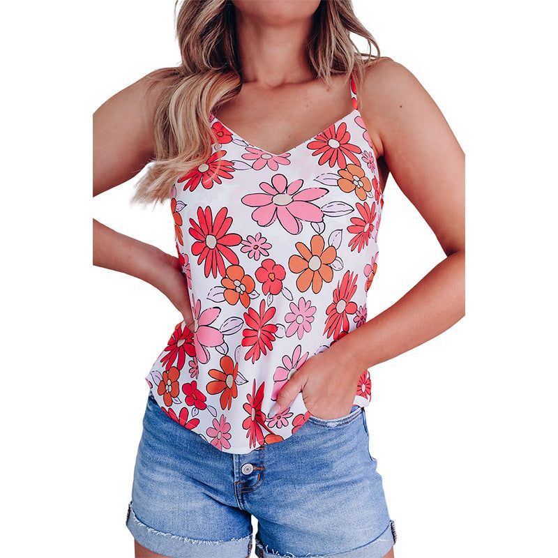Floral Print Vacation Style Sling