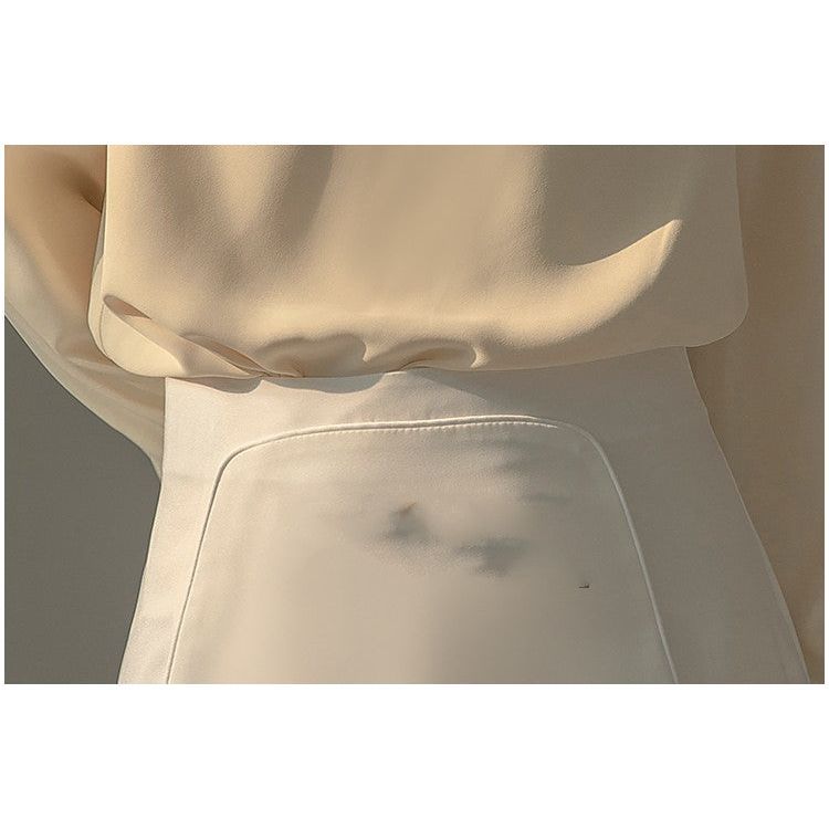 French Vintage Long Sleeve Shirt Women's Spring Dress - Jointcorp