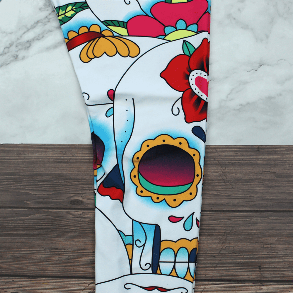 Skull Leggings Yoga Women's Sports Pants Fitness - Jointcorp