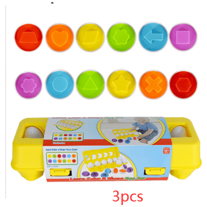 Children's educational toy bag assembly on clever egg twisted egg toy