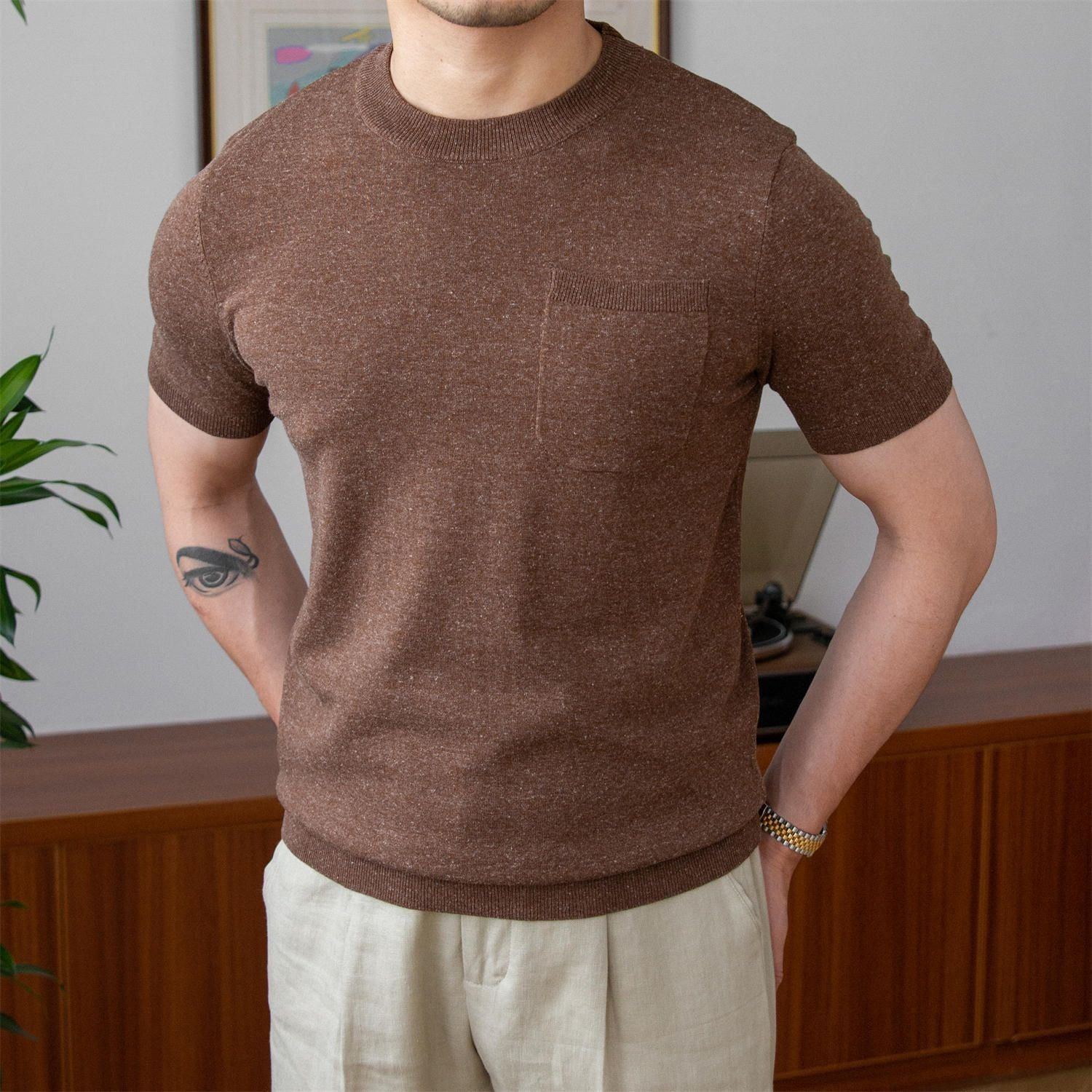 Round Neck Short Sleeve You That T-Shirt Simple Retro - Jointcorp