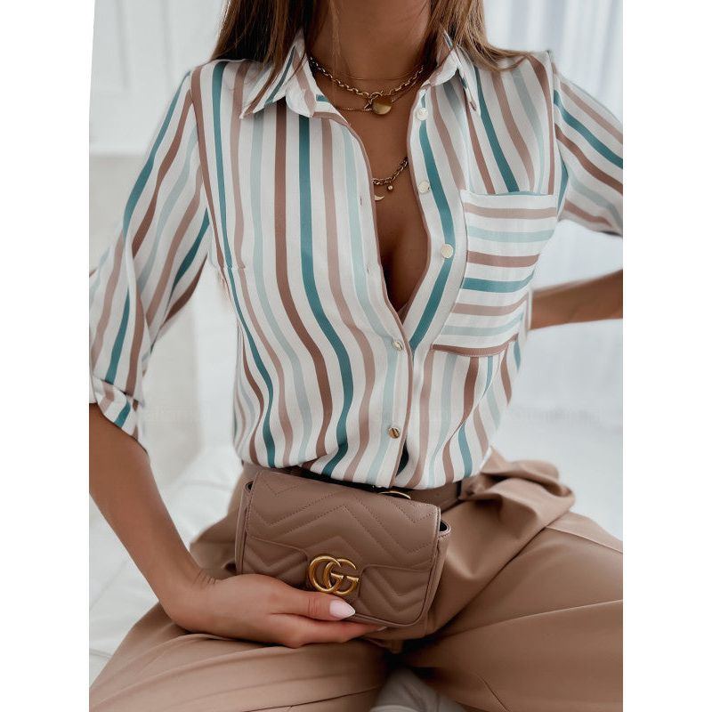 Fashion Long Sleeve Printed Shirt