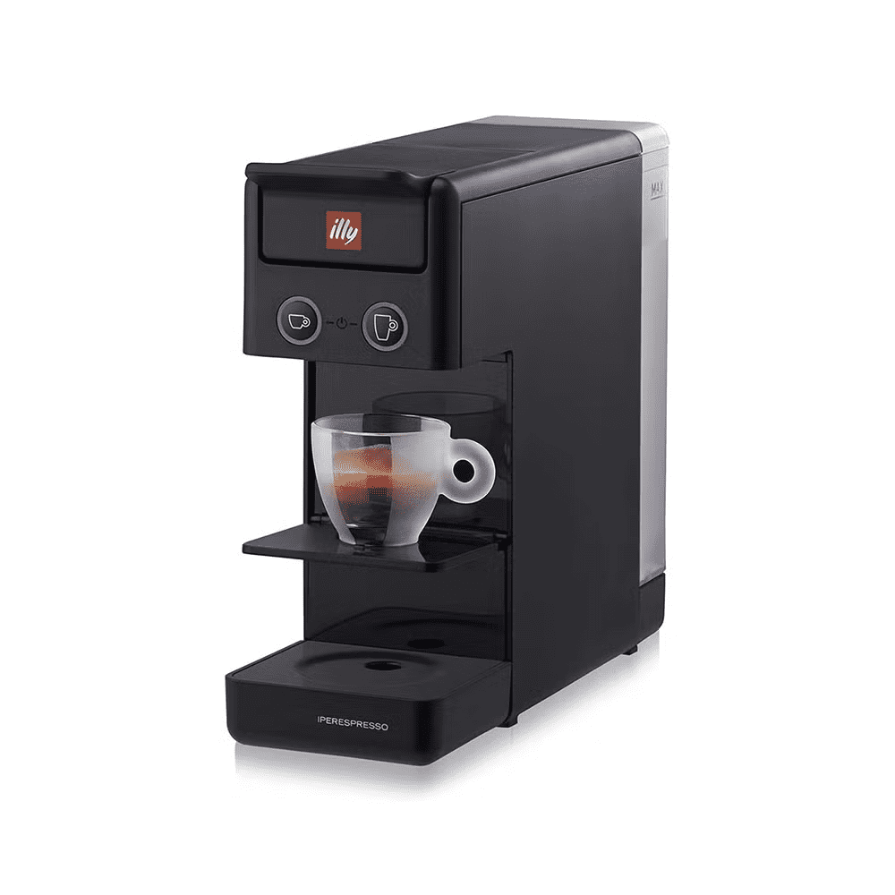 illy Coffee Maker Machine Y3.3 Iperespresso, Espresso & Filter Capsules Coffee Machine, Compact Design