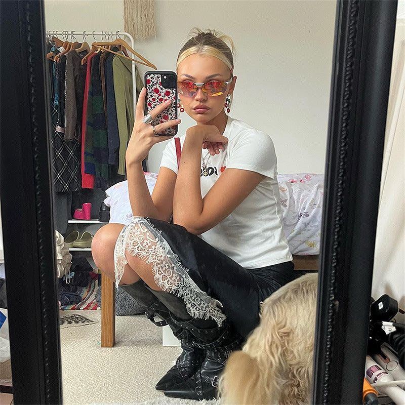 Women's Short-sleeved Letter Print Summer - Jointcorp