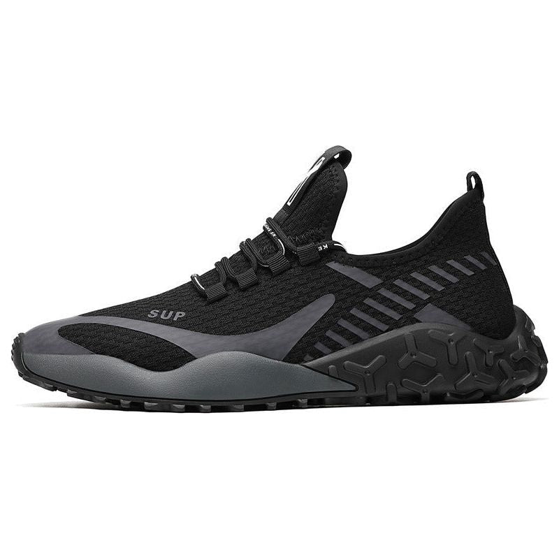 Casual Flying Knit Sneakers Men's Korean Style All-match