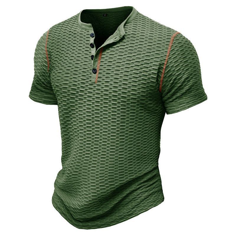 Summer Men's Sports Fitness Slim Fit Breathable Short Sleeve T-shirt Top - Jointcorp