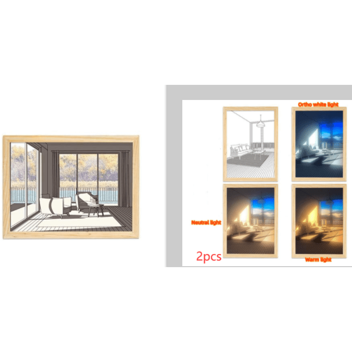 Illuminated Picture LED Decorative Light