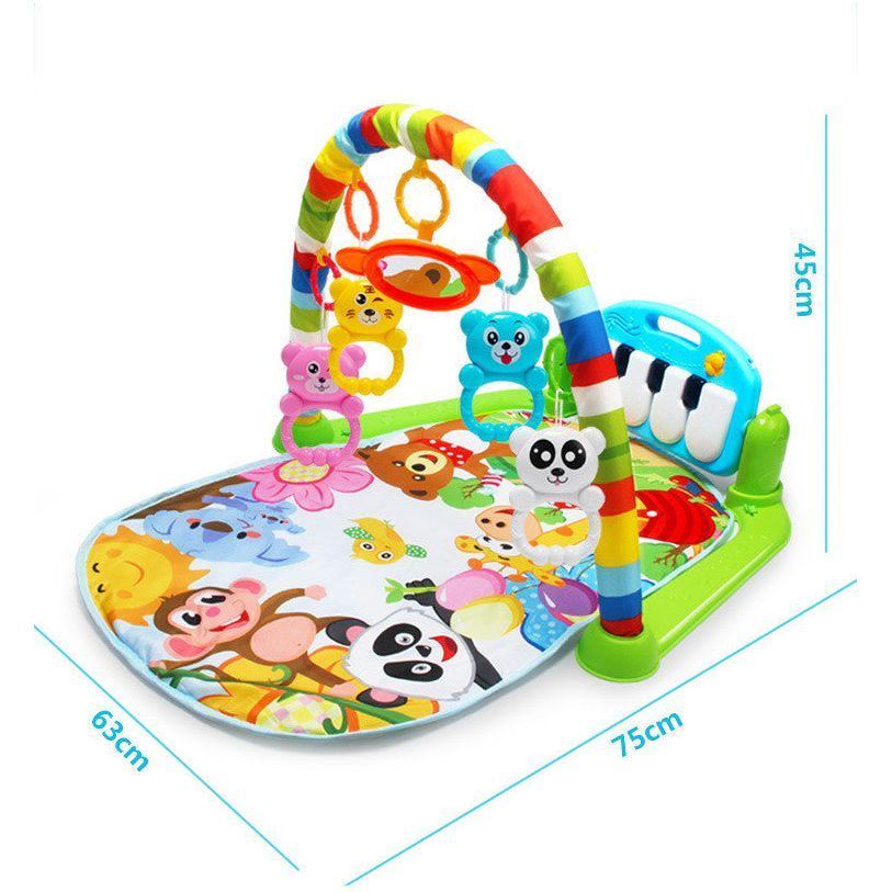 Baby Pedal Piano Baby Music Fitness Stand Toy Baby Fitness Device