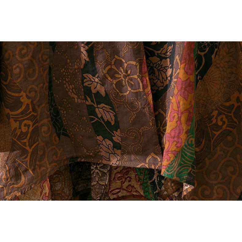 Retro Casual Printed Short Sleeve T-shirt Girl - Jointcorp