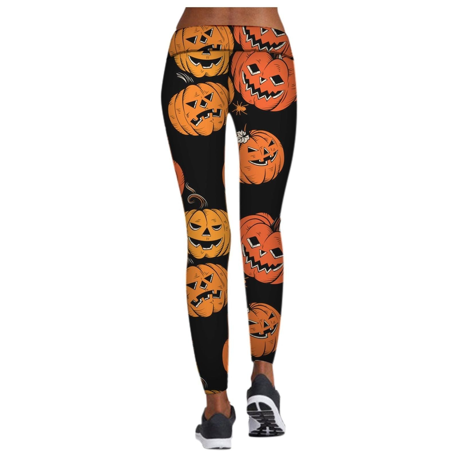 Printed Leggings Halloween Sports Yoga Pants High Stretch Pencil Pants - Jointcorp