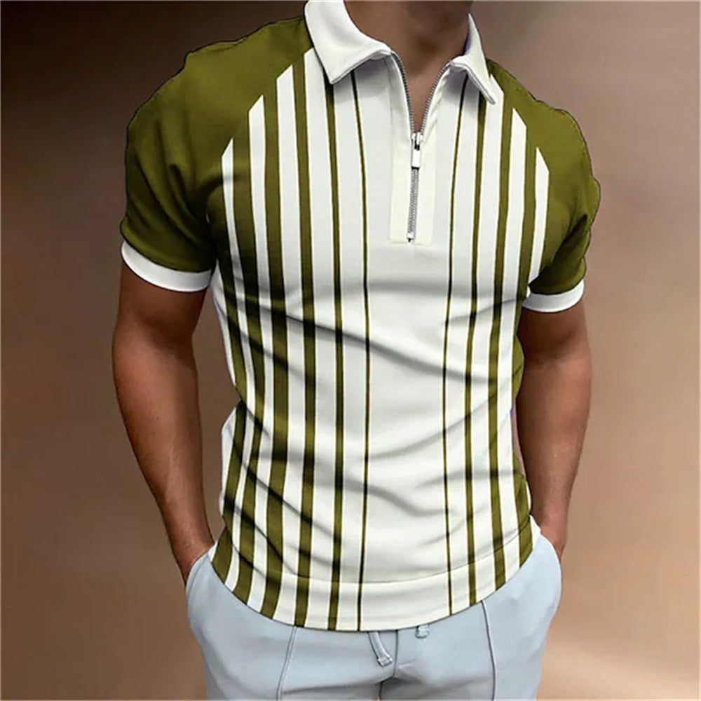 Men's 3D Printed Polo Shirt - Jointcorp