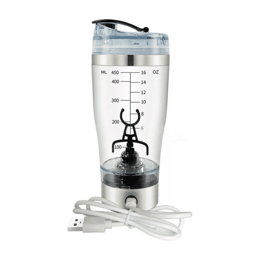 Electric Protein Shake Stirrer USB Shake Bottle Milk Coffee Blender Kettle Sports And Fitness Charging Electric Shaker Cup