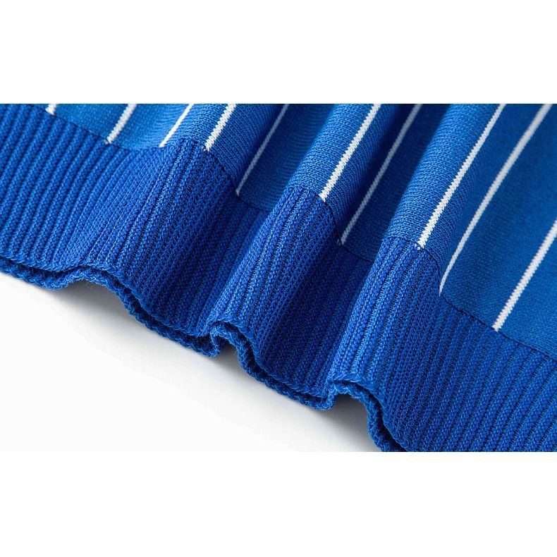 Summer New Striped Slim-fit Short Sleeve Lapel Business - Jointcorp